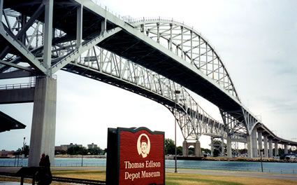US-Canada Bridge.