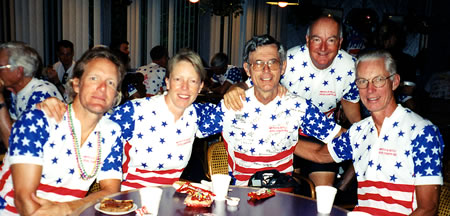 Fab 5 riding group.