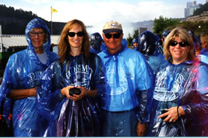 Gunnel and group at Maid in Mist Tour.